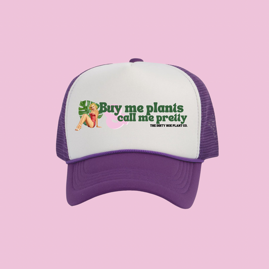 Buy Me Plants - Purple Trucker Hat