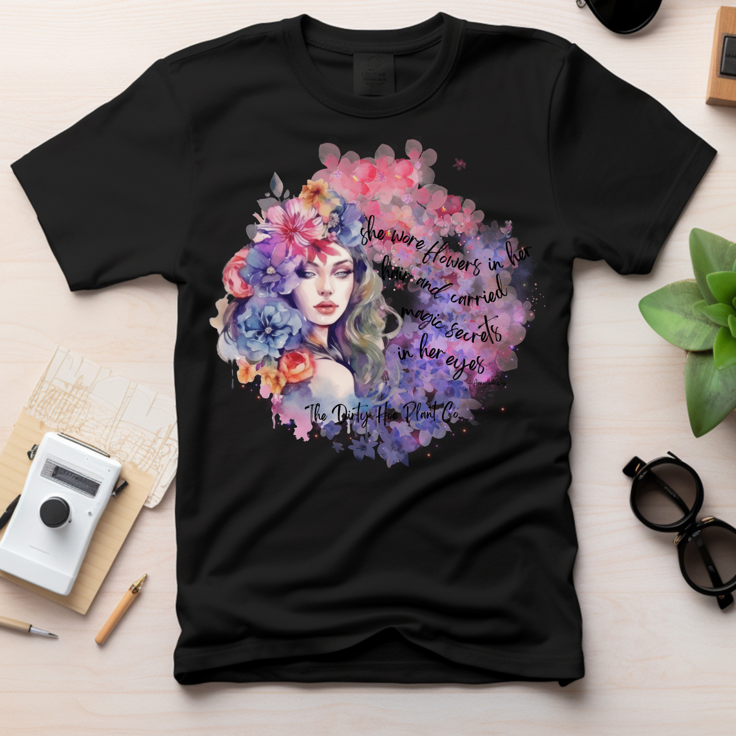 She Wore Flowers - T-shirt