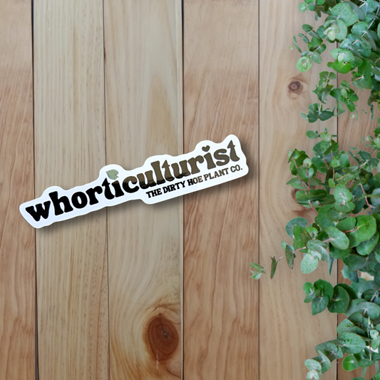 Whorticulturist Vinyl Sticker