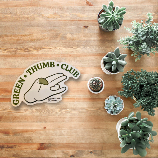 Green Thumb Club Vinyl Sticker